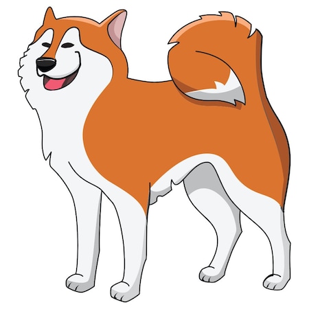 Signmission Akita Dog Decal, Dog Lover Decor Vinyl Sticker D-12-Akita